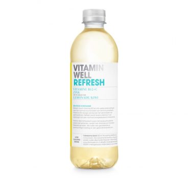 3x Vitamin Well Vitamine Water Refresh 500 ml