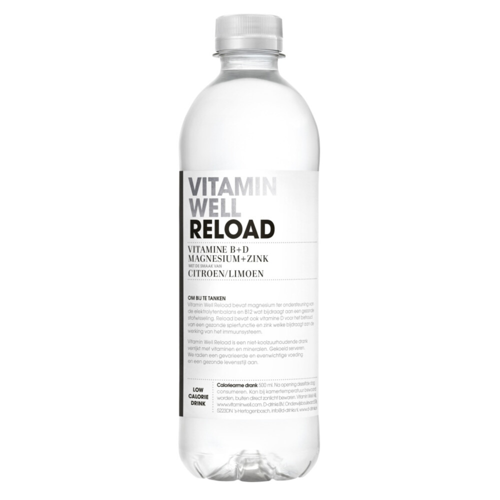 3x Vitamin Well Vitamine Water Reload 500 ml