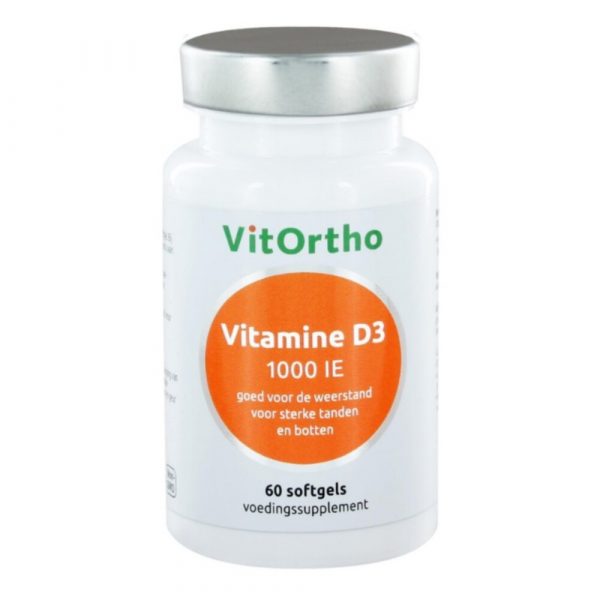 Vitortho D3 1000Ie 60 softgels