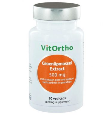 Vitortho Groenlipmossel 500 mg 60 capsules