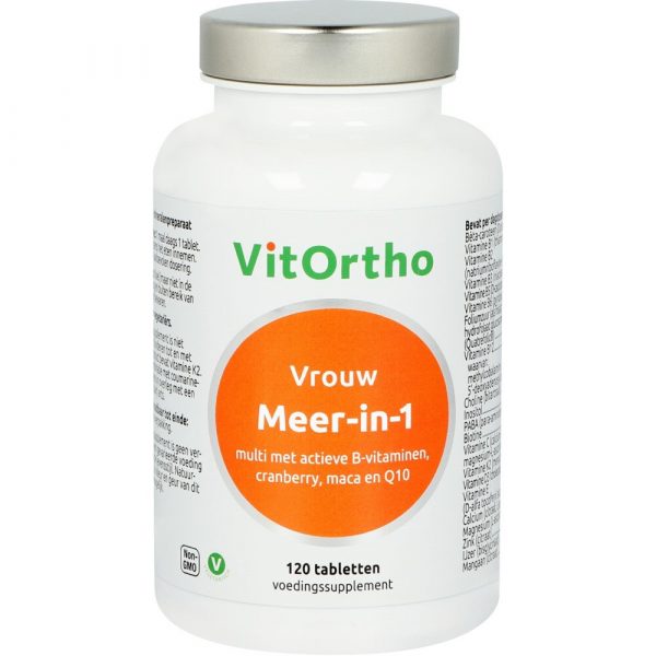 Vitortho Meer In 1 Vrouw 120 tabletten