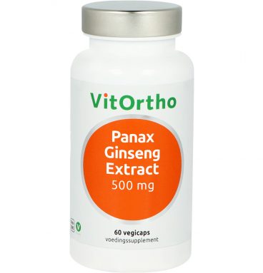 Vitortho Panax Ginseng Extract 500 mg 60 vegacaps