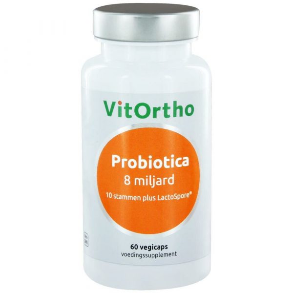 Vitortho Probiotica 8 Miljard 60 vegacaps