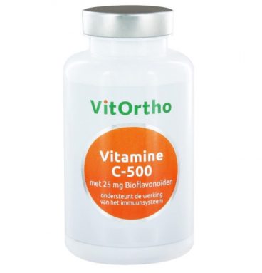 Vitortho Vitamine C500 25 mg Bioflavonen 60 tabletten