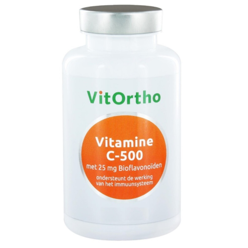 Vitortho Vitamine C500 25 mg Bioflavonen 60 tabletten