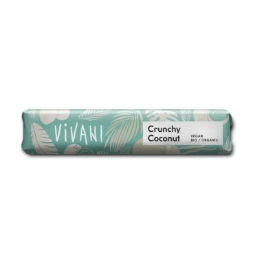 6x Vivani Chocolate To Go Crunchy Coconut Vegan 35 gr