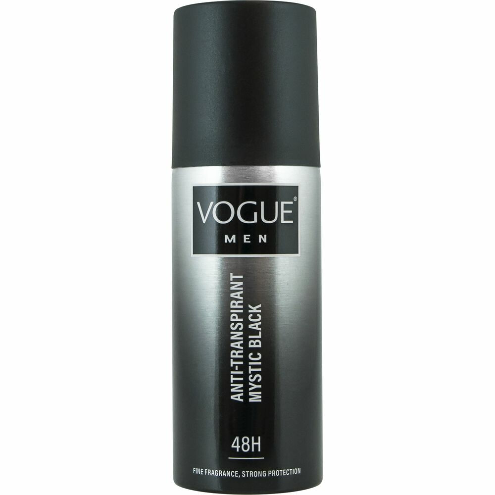 6x Vogue Anti-Transpirant Mystic Black 150 ml