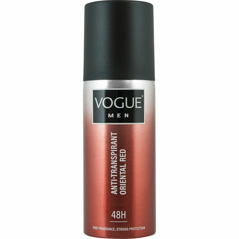 6x Vogue Anti-Transpirant Oriental Red 150 ml