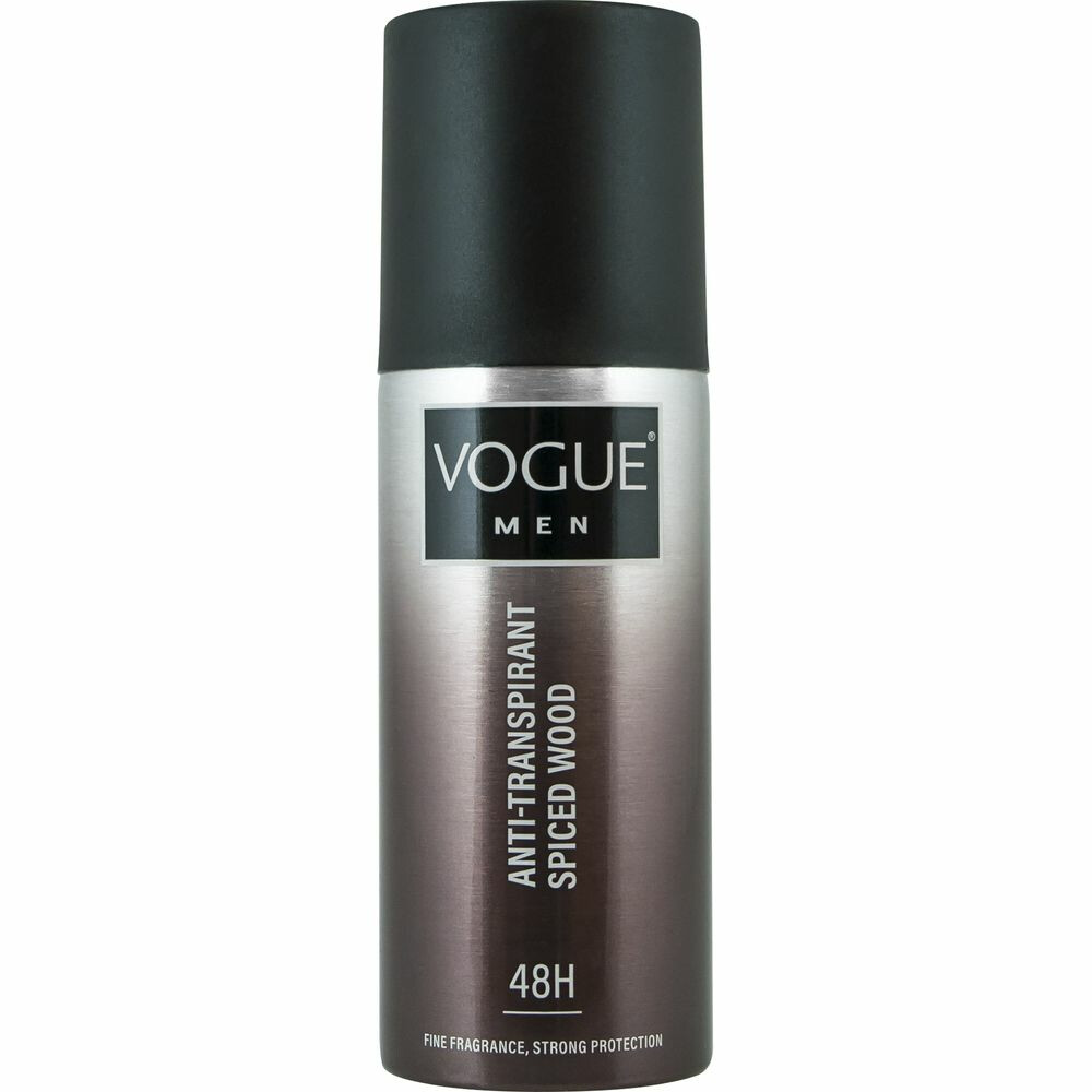 6x Vogue Anti-Transpirant Spiced Wood 150 ml