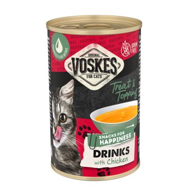 24x Voskes Delicatesse Kattendrink Kip 135 gr