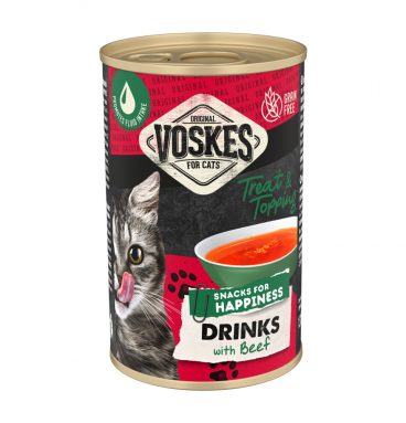 24x Voskes Delicatesse Kattendrink Rund 135 gr