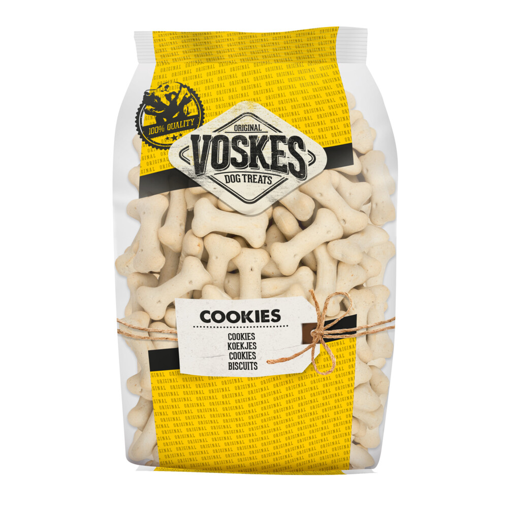 12x Voskes Kluifjes Vanille 400 gr