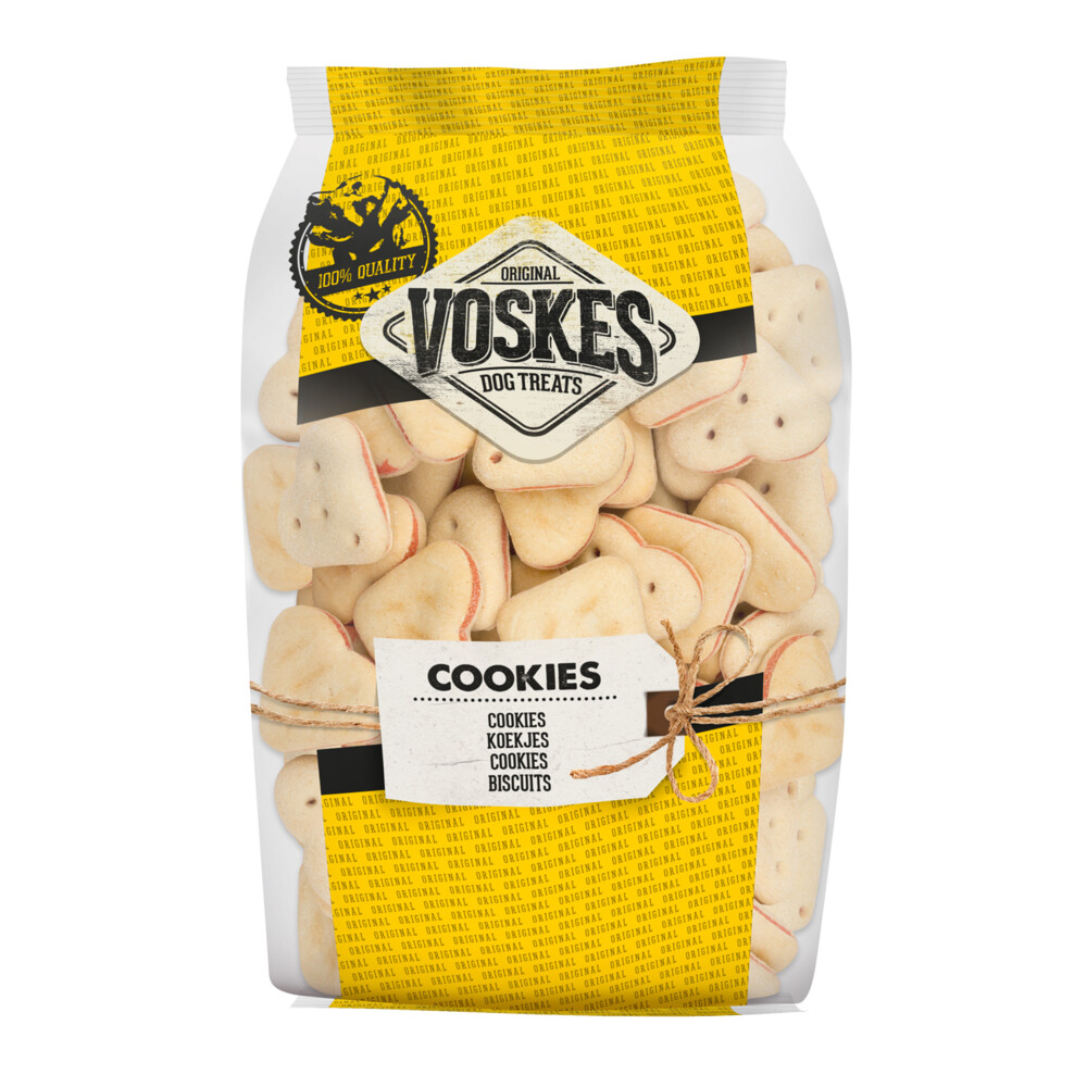 12x Voskes Merg Hartjes 400 gr