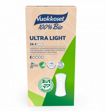 Vuokkoset Bio Inlegkruisjes Ultra Light 24 stuks