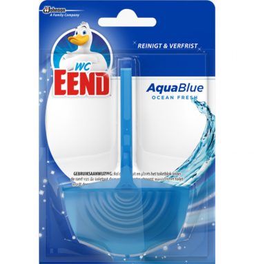 6x WC Eend Toiletblok Aqua Blue 40 GR