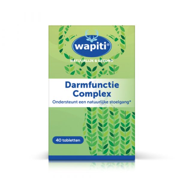 Wapiti Darmfunctie Complex 40 tabletten