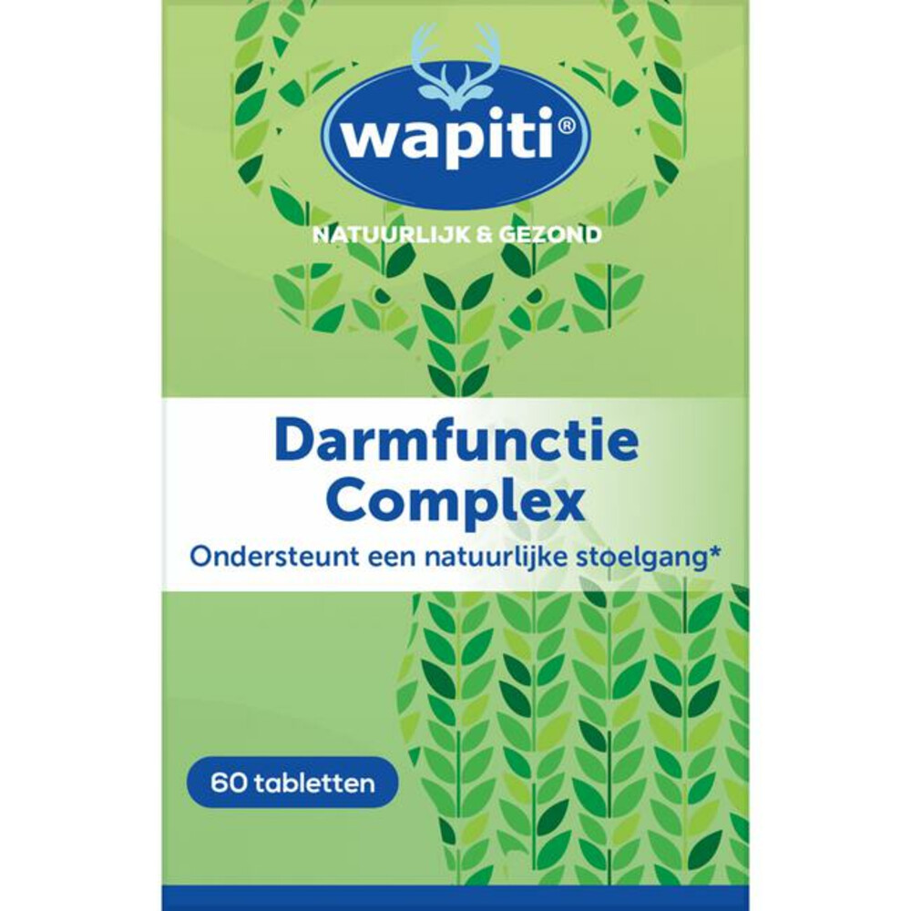 Wapiti Darmfunctie Complex 60 tabletten