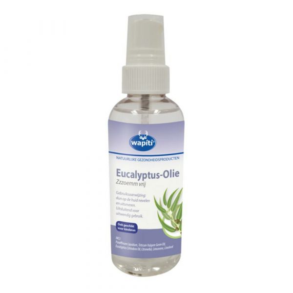 Wapiti Eucalyptus olie Zzzoemm vrij 100 ml