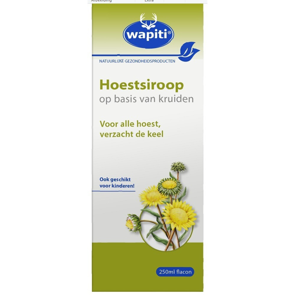 Wapiti Hoestsiroop 250 ml