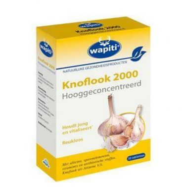 Wapiti Knoflook 2000 30 tabletten