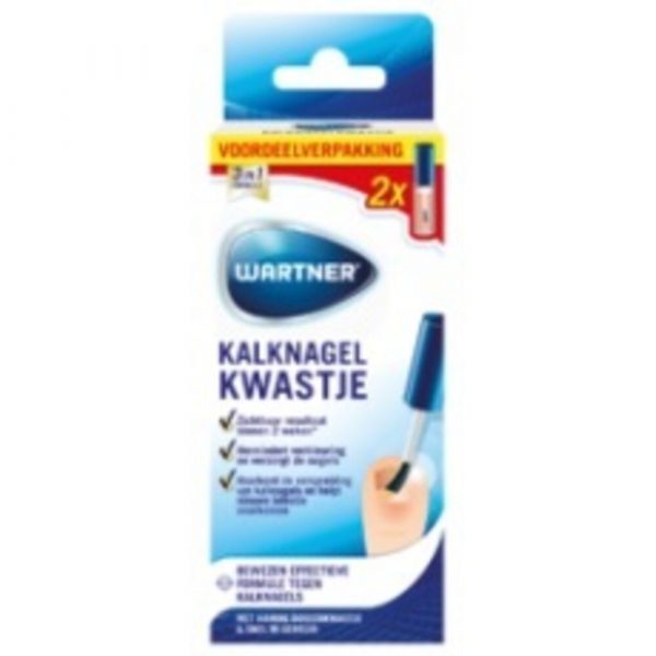 Wartner Kalknagel Kwastje Voordeelverpakking 2 x 5 ml