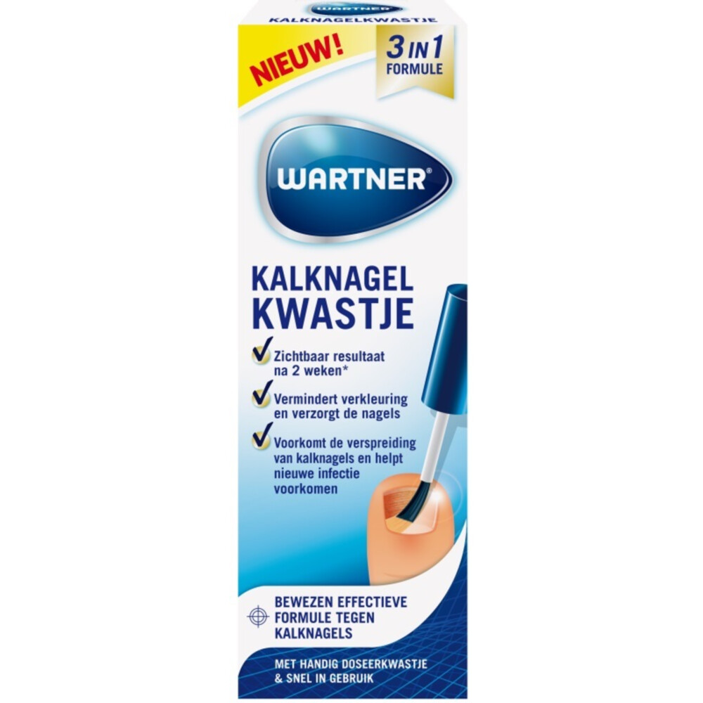 Wartner Kalknagel kwastje 5 ml