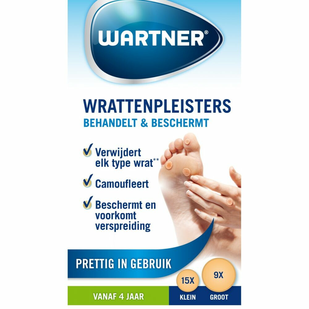 Wartner Wrattenpleister 24 stuks