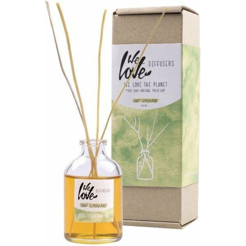 We Love The Planet Diffuser Light Lemongrass 50 ml