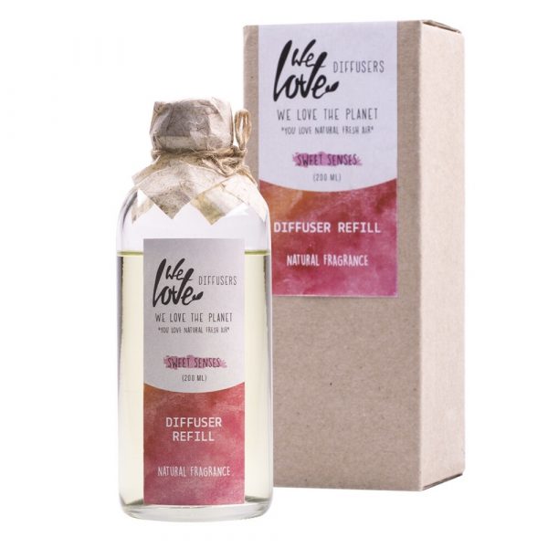 We Love The Planet Diffuser Refill Sweet Senses 200 ml