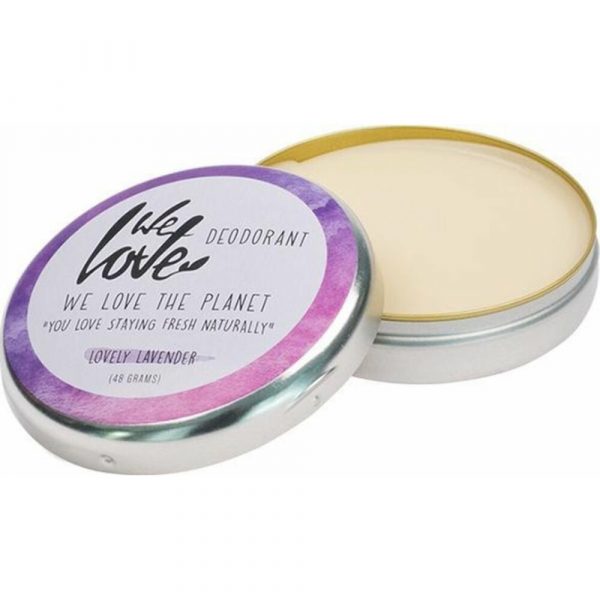 We Love The Planet Natuurlijke deodorant Lovely Lavender 48 gr