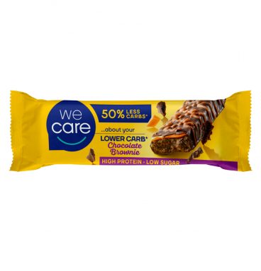 8x WeCare Lower Carb Reep Chocolate Brownie 60 gr