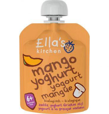 Ella's kitchen Yoghurt Griekse Stijl 6+ m Mango 90 gr