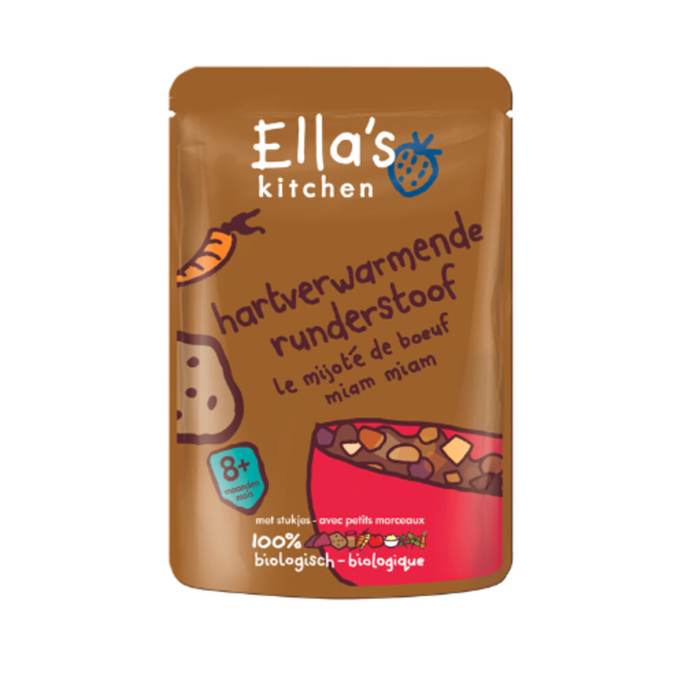 Ella's kitchen Hartverwarmende Runderstoof 8+ m 190 gr