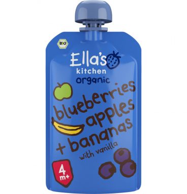 Ella's kitchen Knijpzakje 4+ m Blauwe Bes