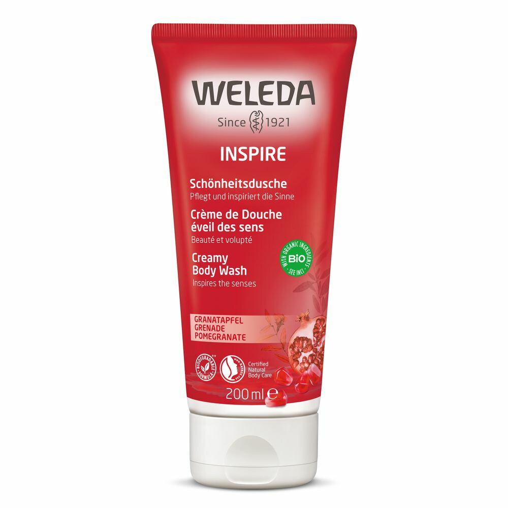 Weleda Douchecrème GranaatappelInspire 200 ml