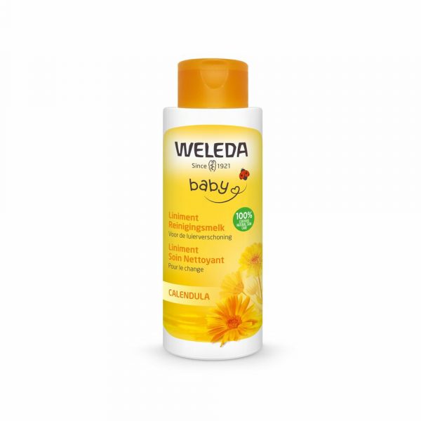 3x Weleda Reinigingsmelk Calendula Liniment 400 ml