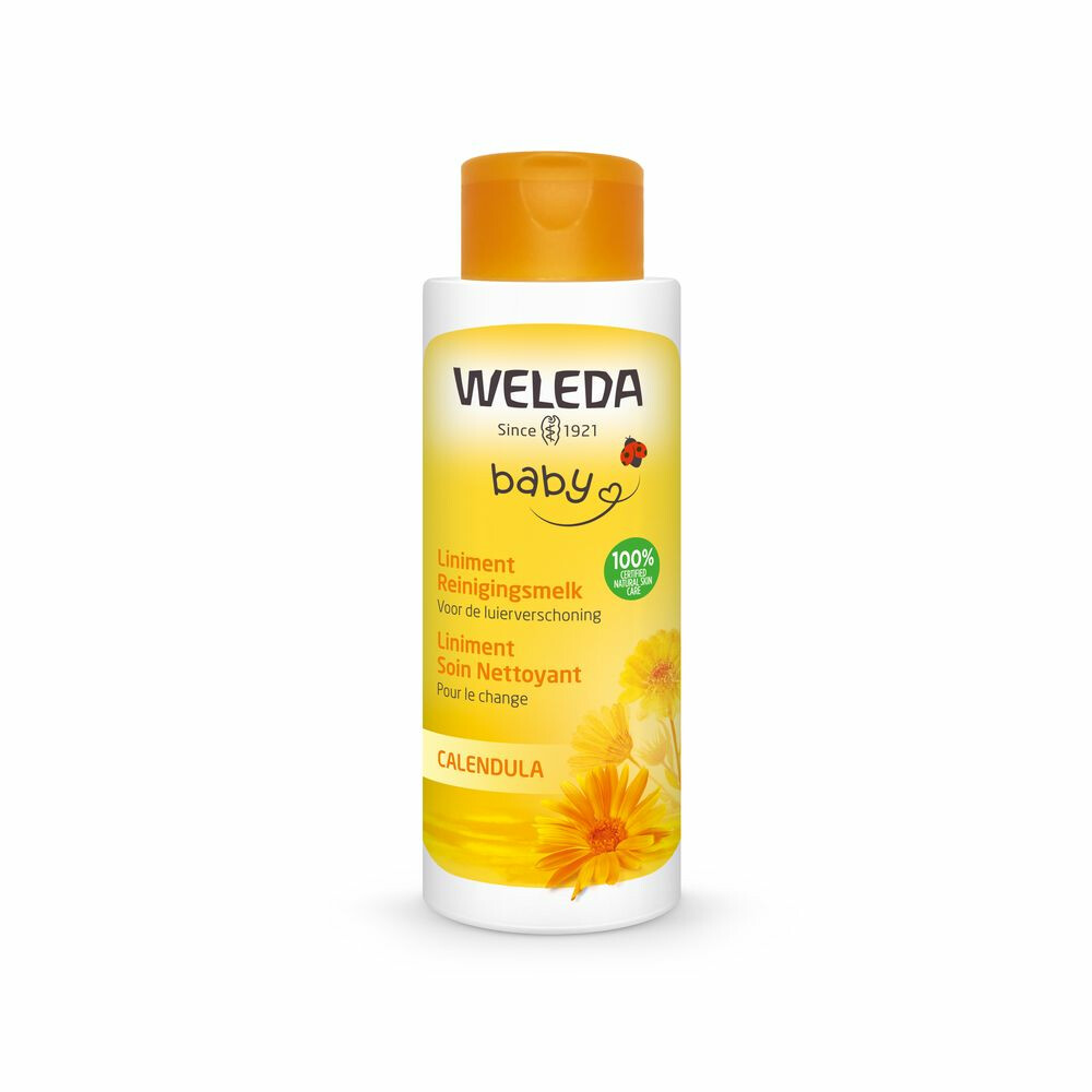 3x Weleda Reinigingsmelk Calendula Liniment 400 ml