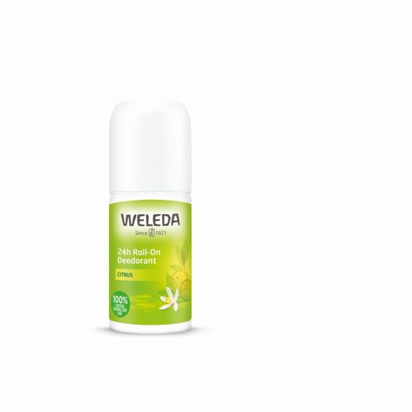 3x Weleda Roll-On Deodorant Citrus 24h 50 ml