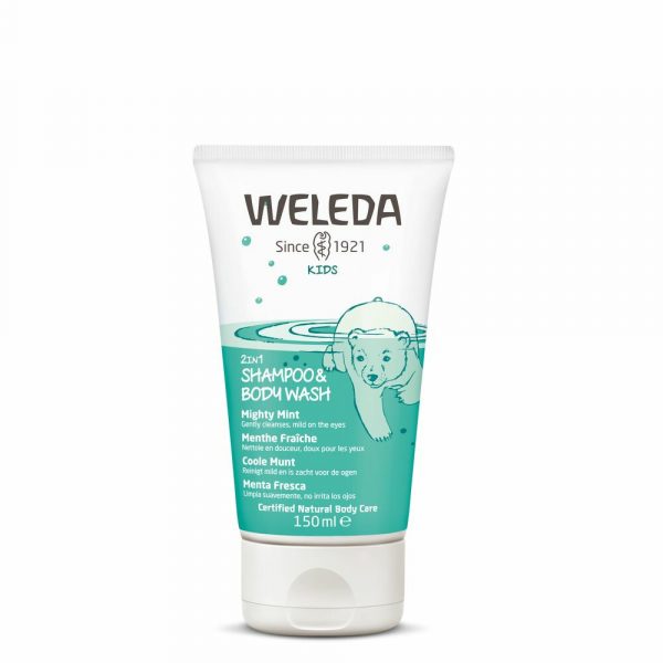 Weleda Shampoo&BodyWash Coole Munt Kids2-in-1 150 ml