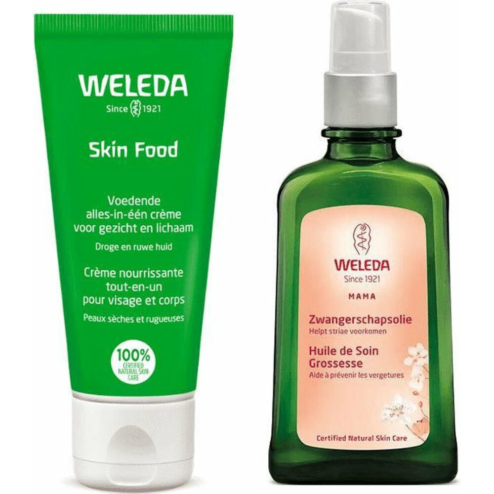 Weleda Voordeelset Mama - Zwangerschapsolie en Skin Food Creme Pakket