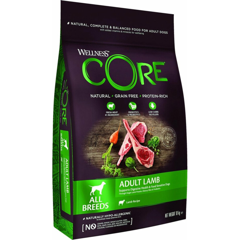 Wellness Core Hondenvoer Lam 10 kg