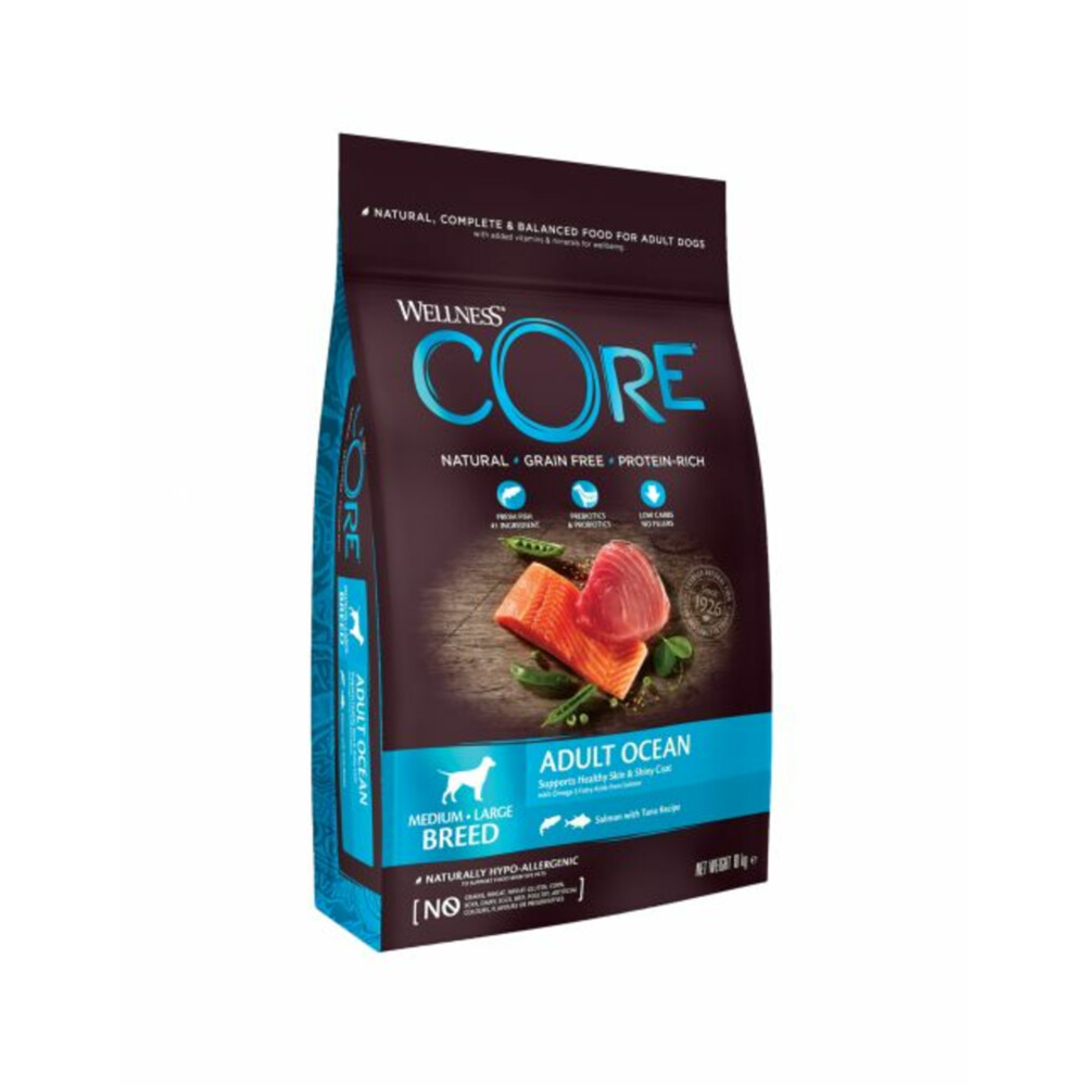 Wellness Core Hondenvoer Ocean Zalm - Tonijn 10 kg