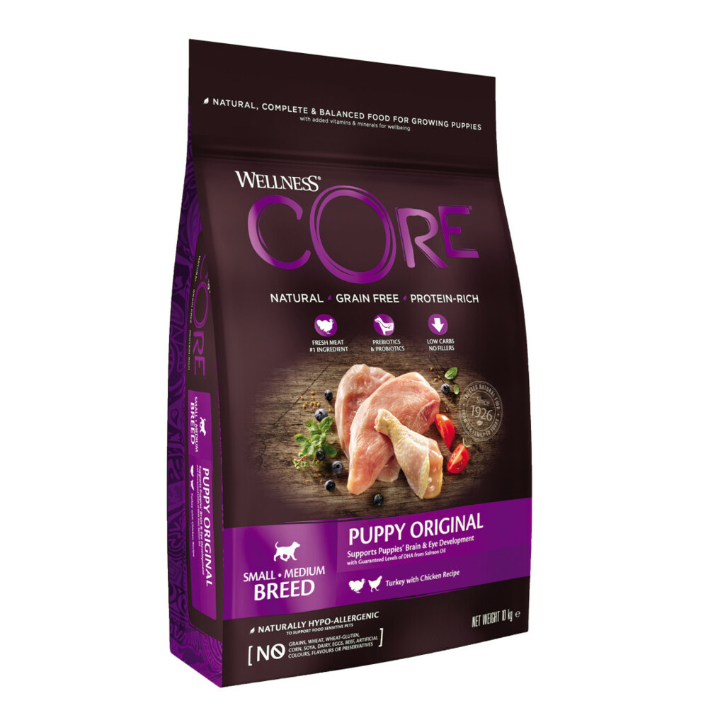 Wellness Core Hondenvoer Puppy Kalkoen - Kip 10 kg