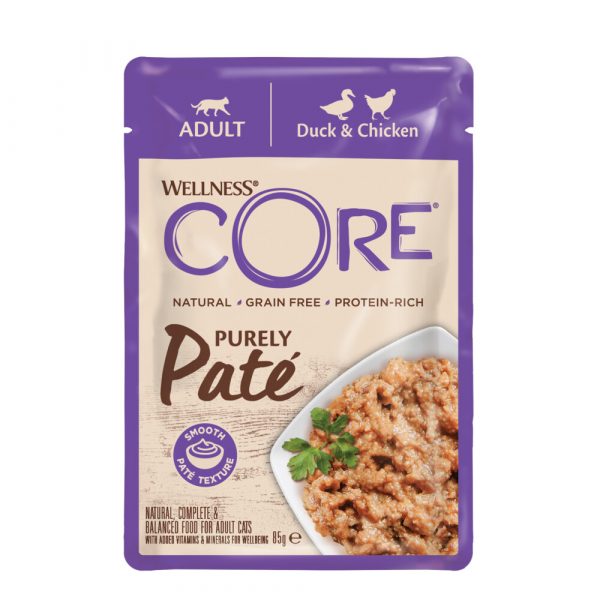 24x Wellness Core Purelypate Duck&Chicken 85 gr