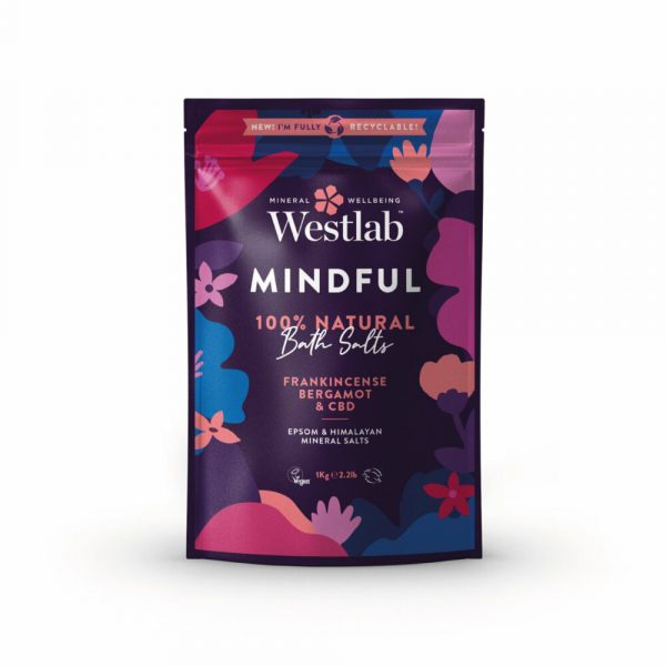 Westlab 100% Natuurlijk Badzout Mindful 1000 gr