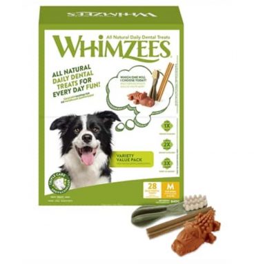 Whimzees Variety Voordeelverpakking Medium 28 stuks