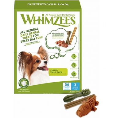 Whimzees Variety Voordeelverpakking Small 56 stuks