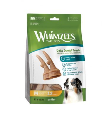 6x Whimzees Voordeelverpakking Occupy Antler M 12 stuks