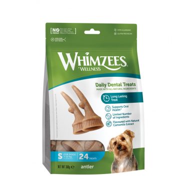 6x Whimzees Voordeelverpakking Occupy Antler S 24 stuks