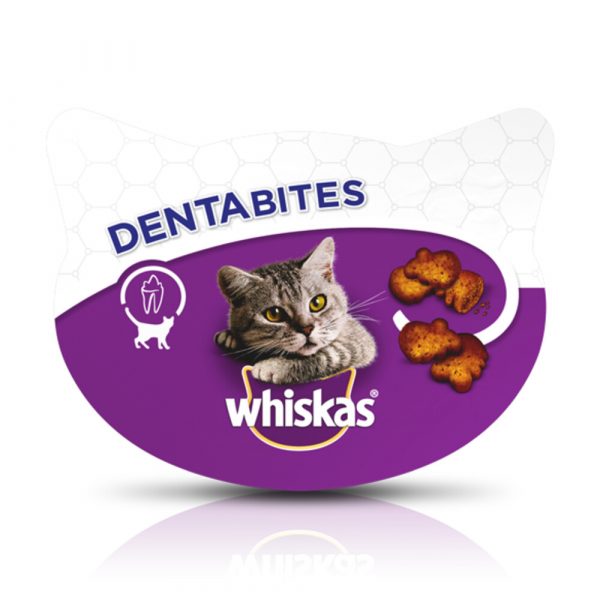 8x Whiskas Dentabites Kip 40 gr